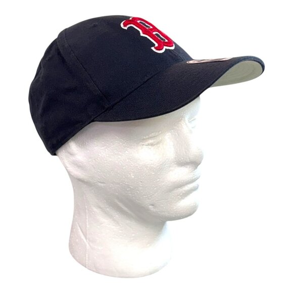 Boston Red Sox 47 Brand One Size Strapback MLB Hat Navy Baseball Cap Embroidered - Picture 7 of 11